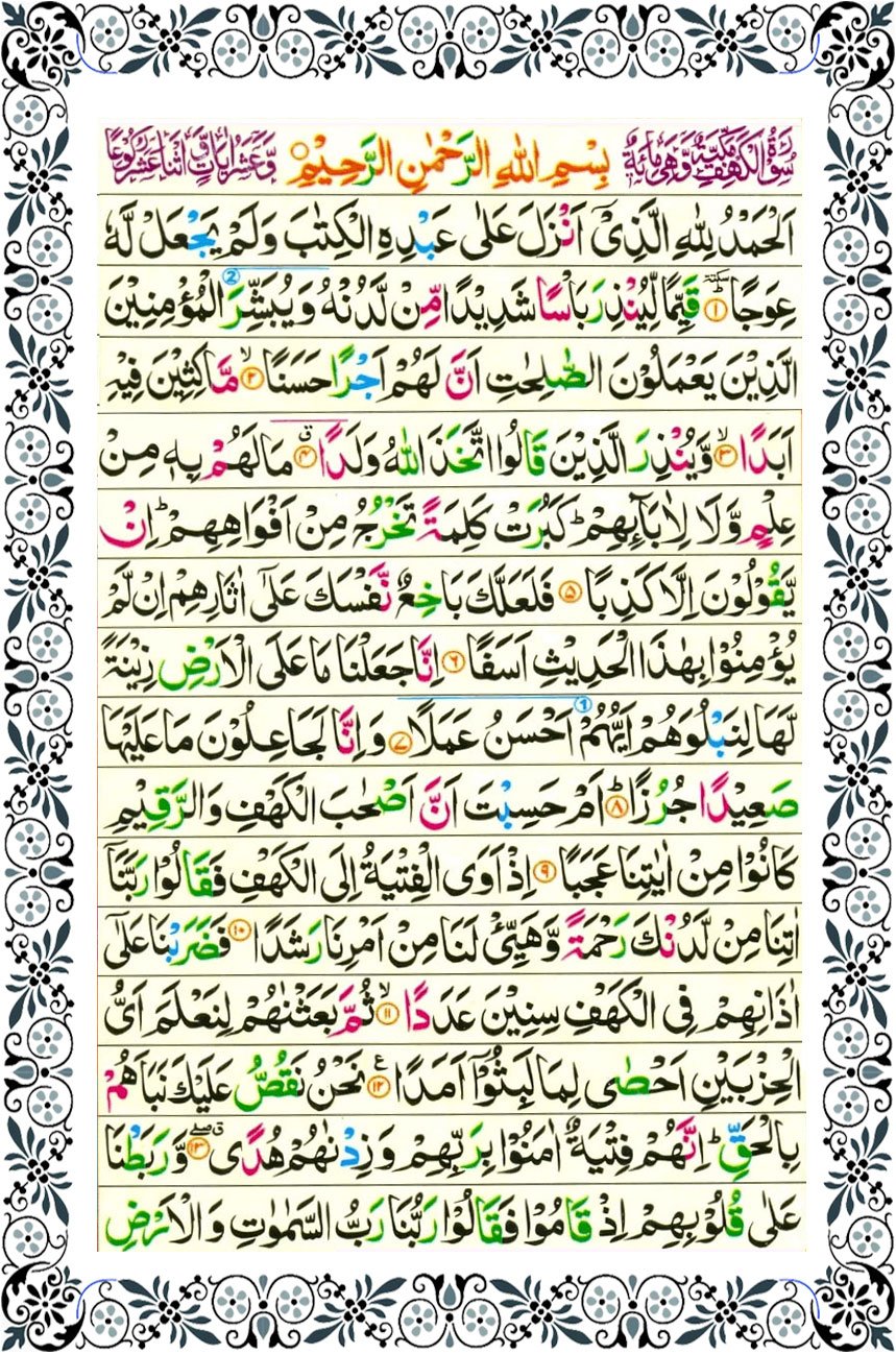 Surah Kahf - Read Online & PDF Download