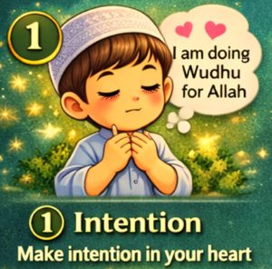 How to Perform Wudu 1 Intention