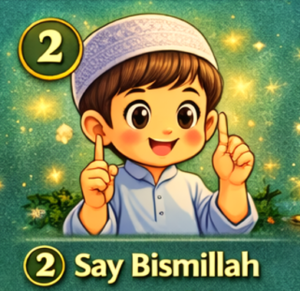 How to Perform Wudu 2 Say Bismillah